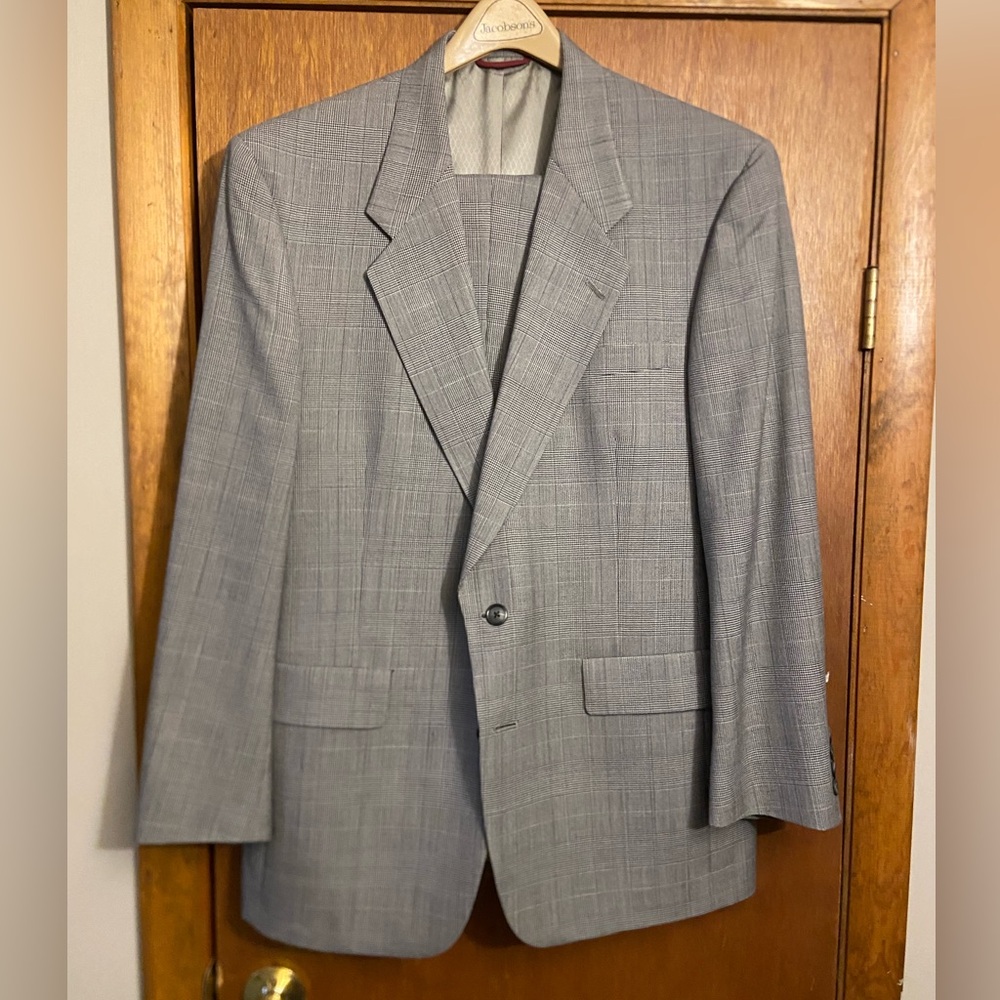 Custom Gray Men's Suit with pants